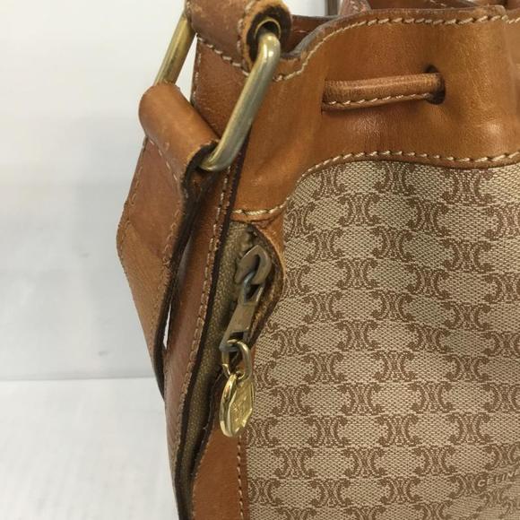 Celine Shoulder Bag Macadam Drawstring - Picture 6 of 8